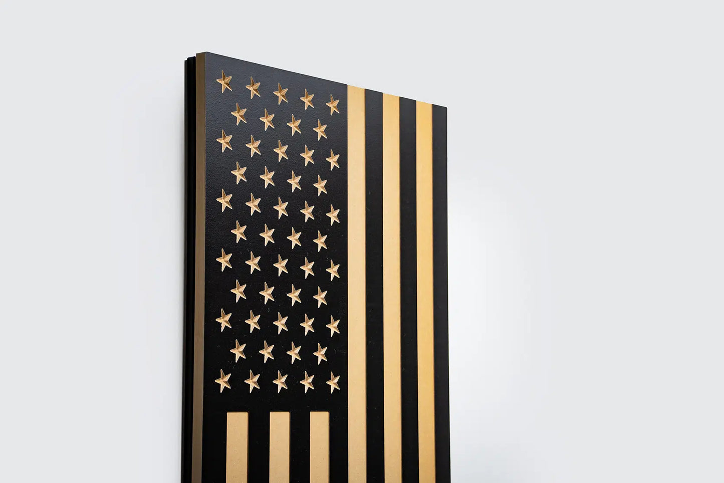 Flag Hidden Gun Compartment Locking Wall Concealment Safe