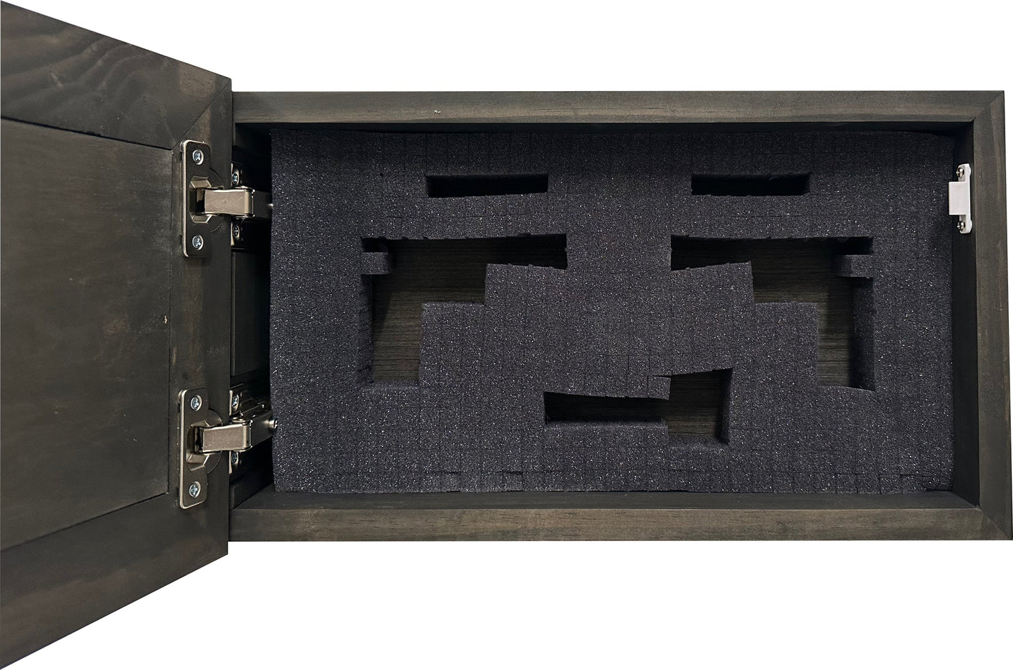 Black Decorative Gun Safe Cabinet