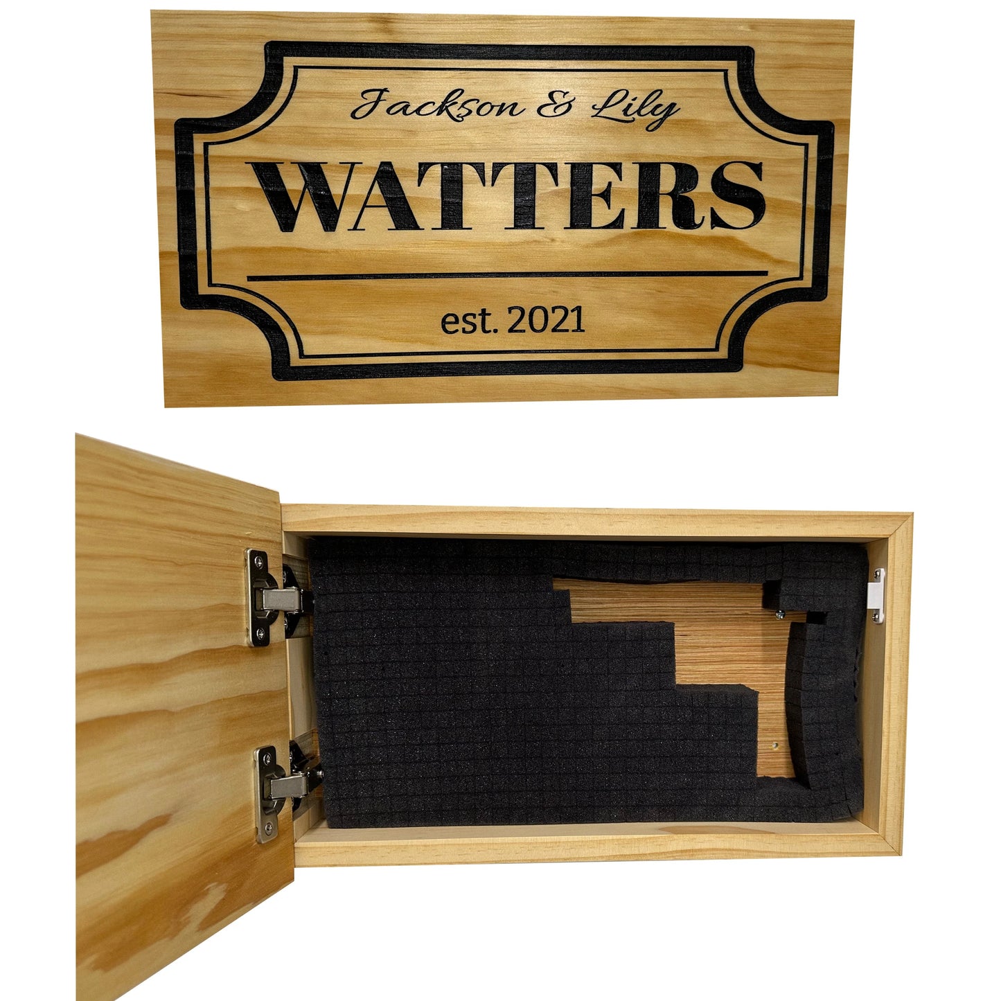 Hidden Family Name Gun Cabinet