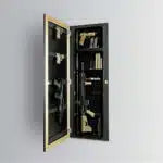 Framed Concealment Mirror Hidden Gun Storage Safe