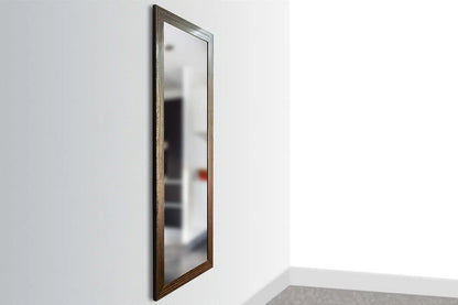 Framed Hidden Gun Mirror Secure Concealment Cabinet
