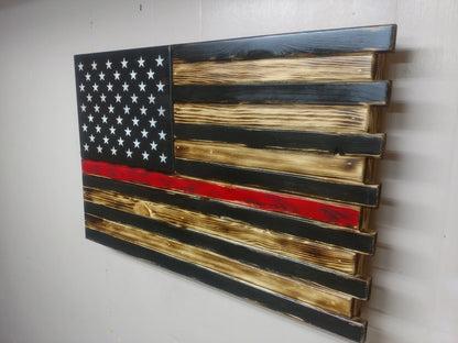 Small American Flag Hidden Safe