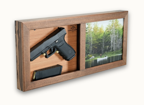 Picture with Hidden Firearms Compartment