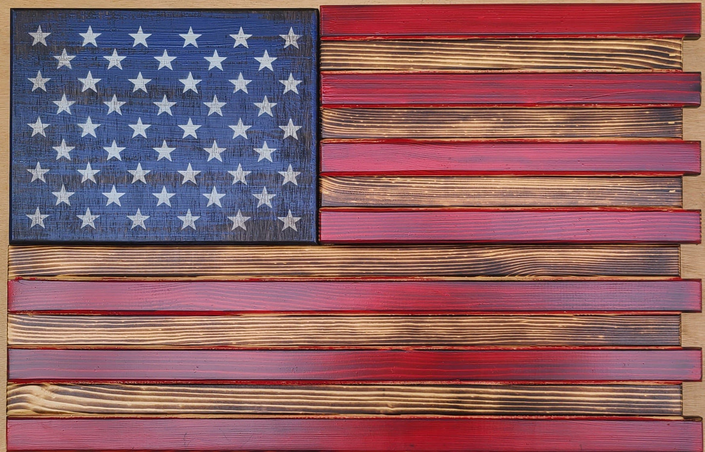 Small American Flag Hidden Safe