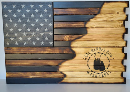 Heroes Don’t Wear Capes Flag