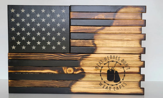 Heroes Don’t Wear Capes Flag