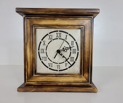 Peacemaker Wooden Hidden Gun Clock