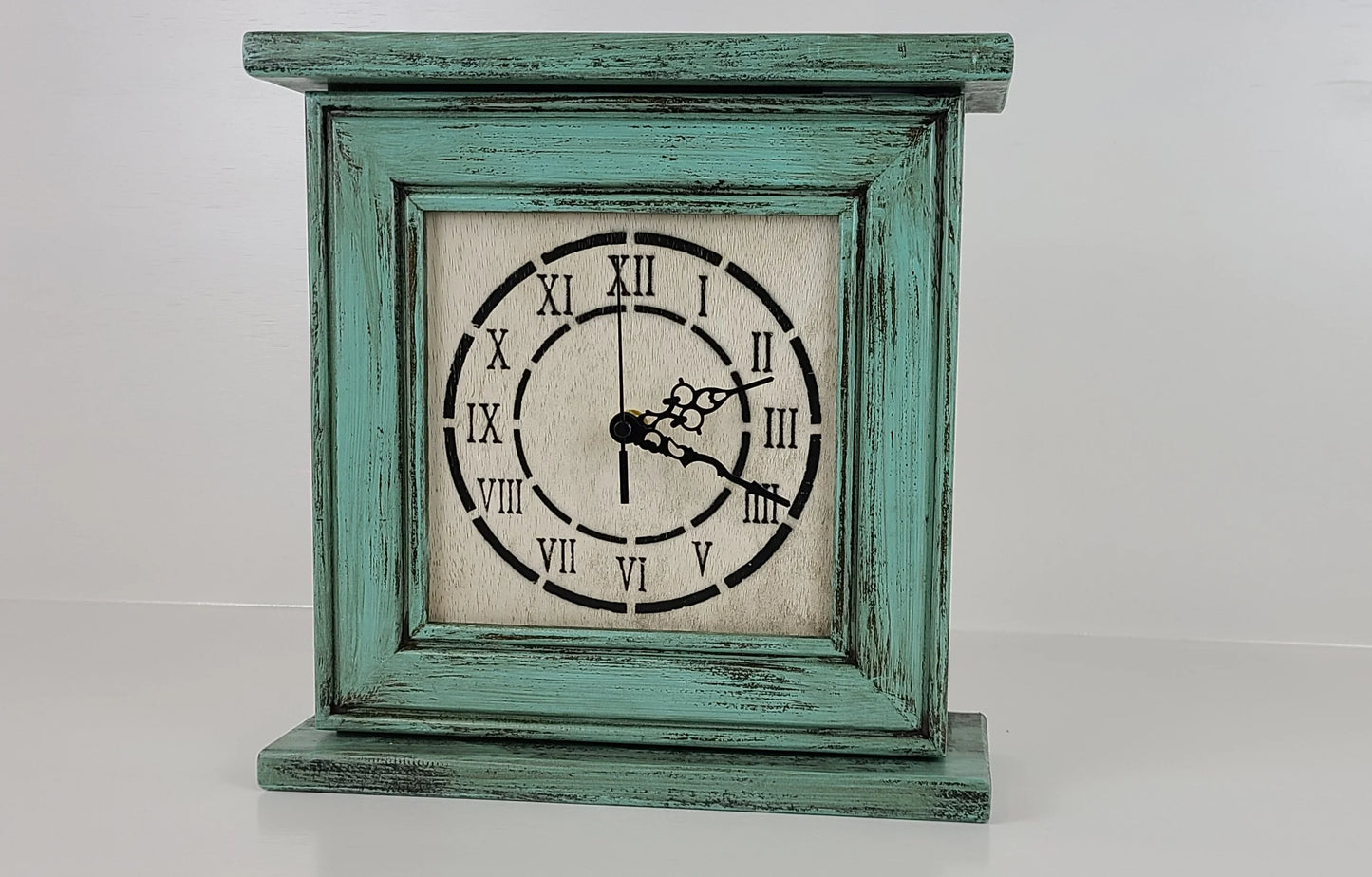 Peacemaker Wooden Hidden Gun Clock