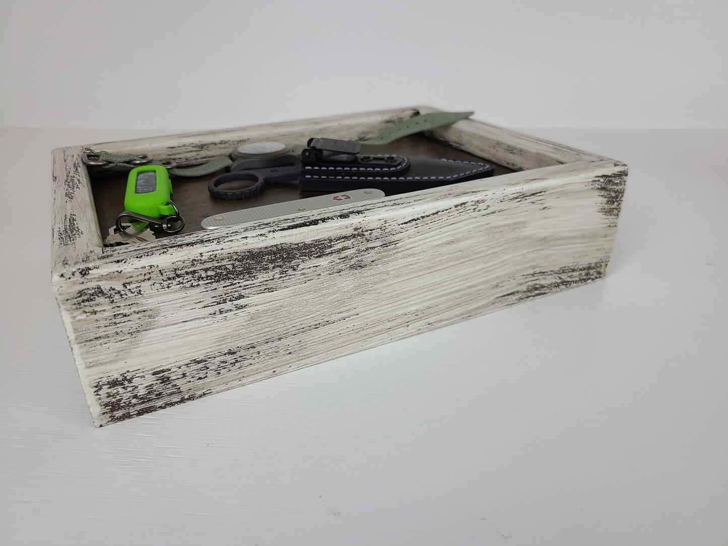 Men’s Wooden Organizer Valet Tray