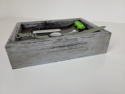 Men’s Wooden Organizer Valet Tray