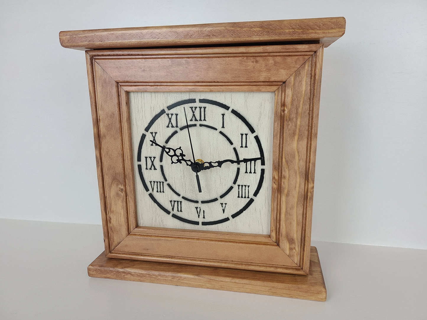 Peacemaker Wooden Hidden Gun Clock