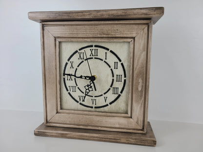 Peacemaker Wooden Hidden Gun Clock