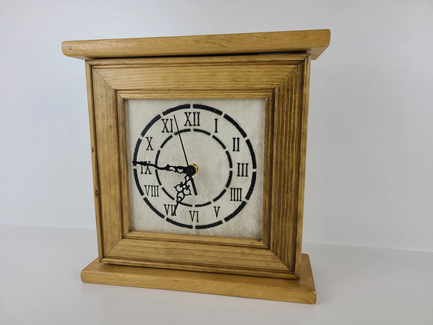 Peacemaker Wooden Hidden Gun Clock
