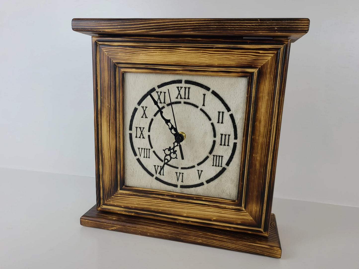 Peacemaker Wooden Hidden Gun Clock