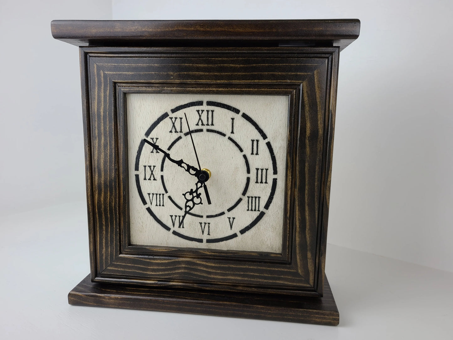 Peacemaker Wooden Hidden Gun Clock