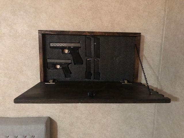 Mini Thin Red Line Firefighter Concealment Art