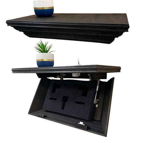Hidden Gun Concealment Shelf Firearm Storage