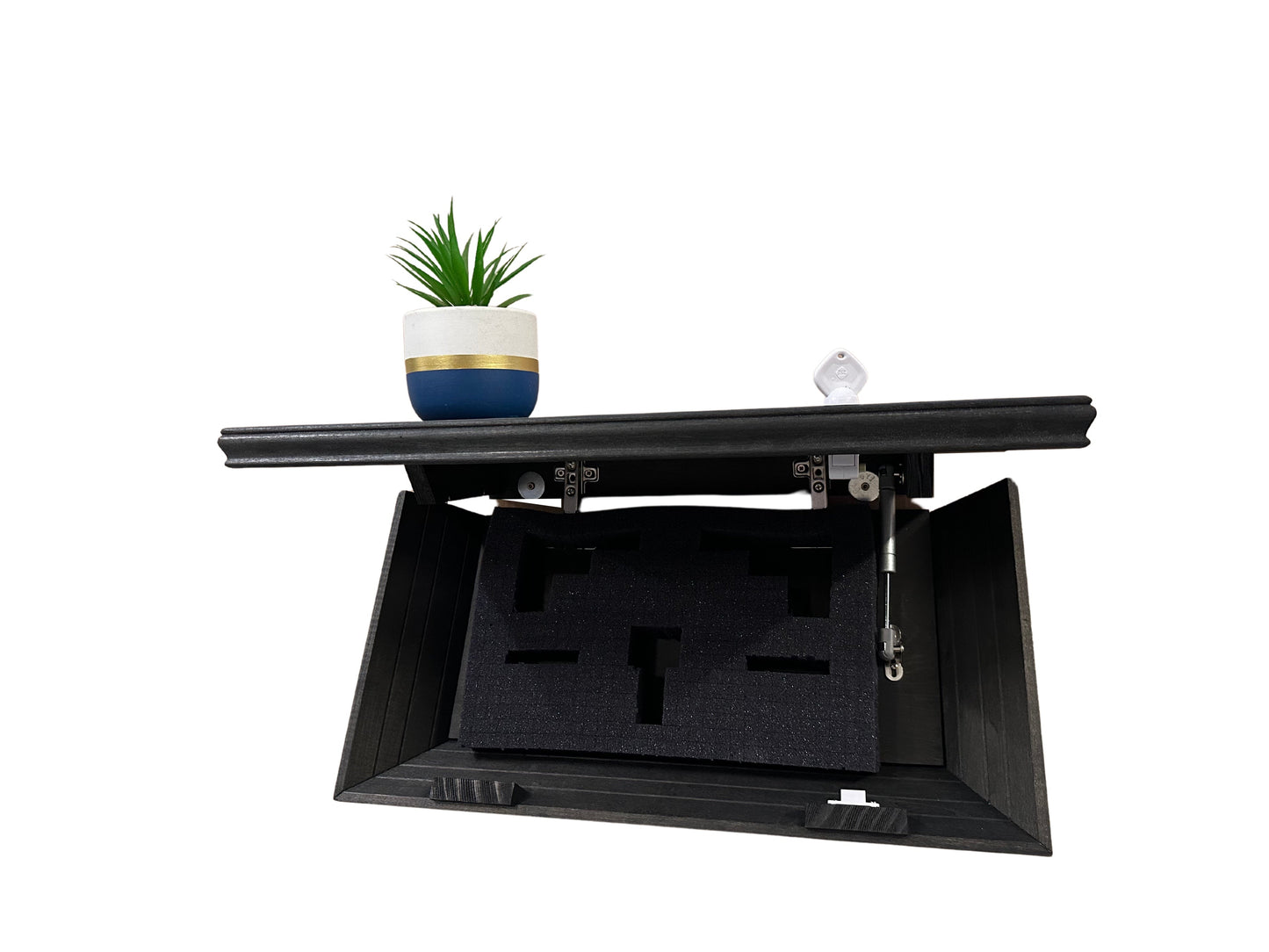 Hidden Gun Concealment Shelf Firearm Storage