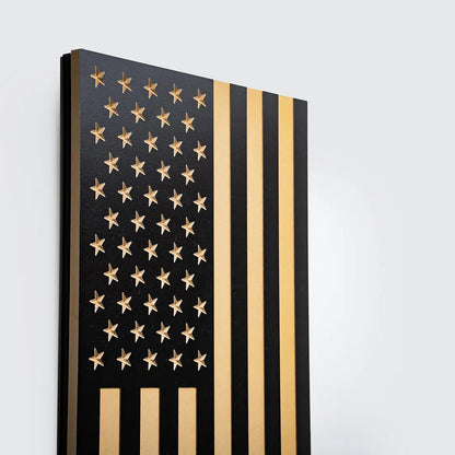 Flag Hidden Gun Compartment Slim Wall-Mount Concealment