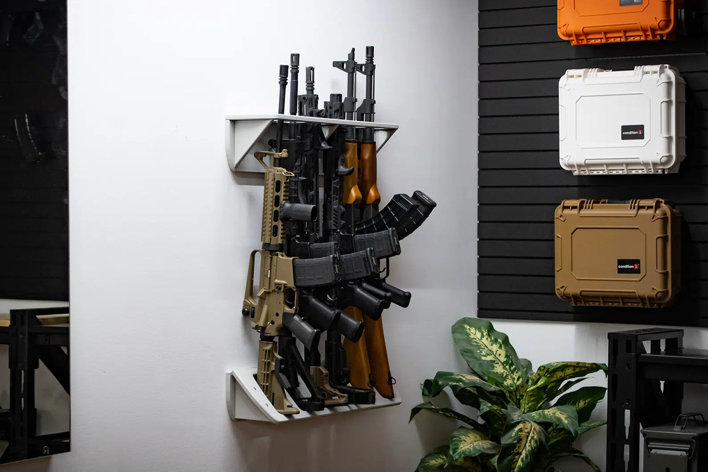 ModWall Six Gun Grey Rack
