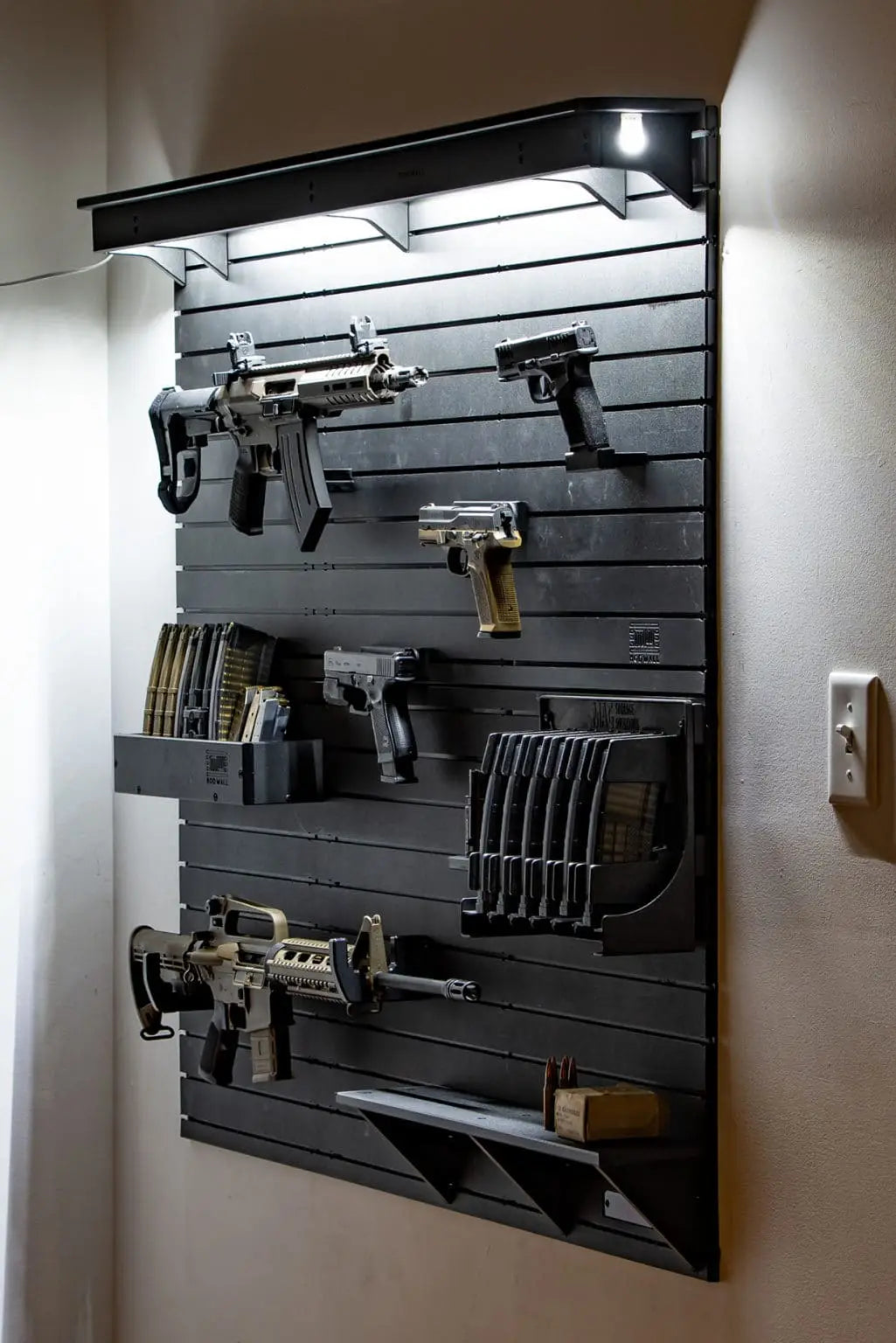 ModWall Tactical Light Display Shelf
