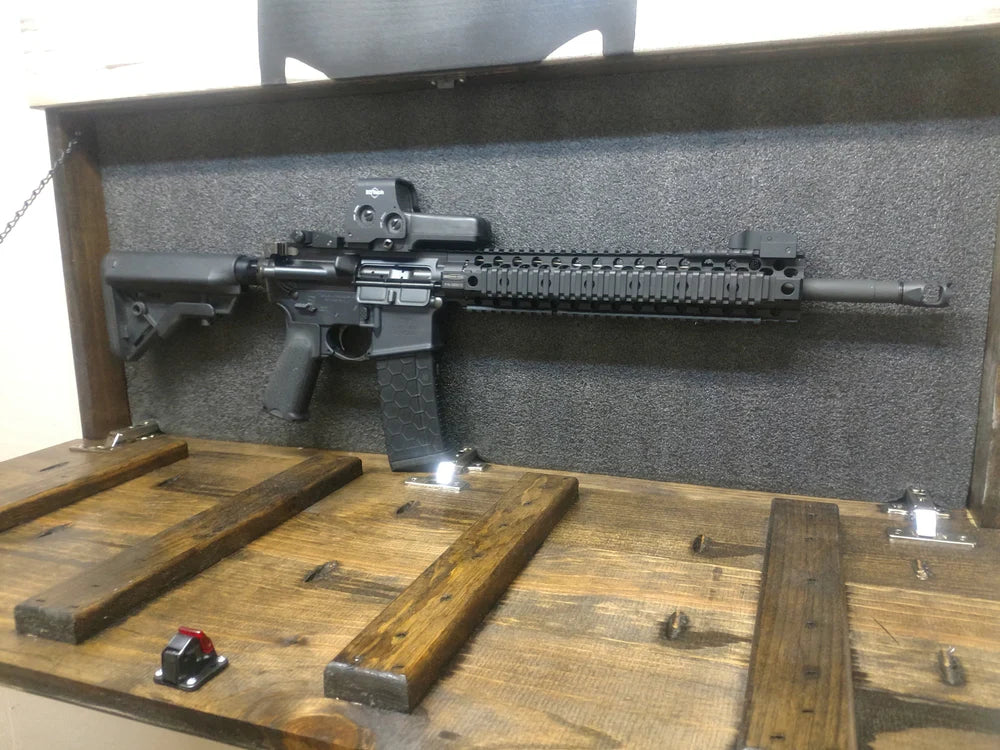 PUNISHER SKULL GUN CONCEALMENT WALL ART - LARGE