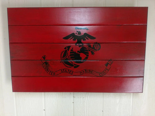Marine Corps Hidden Gun Cabinet