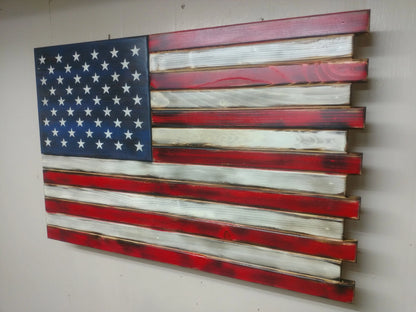 Small American Flag Hidden Safe