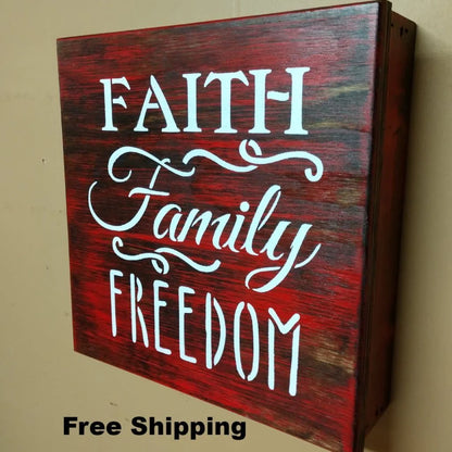 Faith Family Freedom Hidden Safe