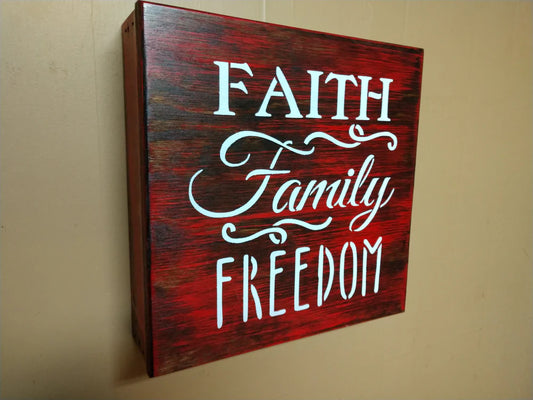 Faith Family Freedom Hidden Safe