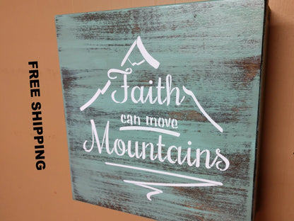 Faith Can Move Mountains Safe