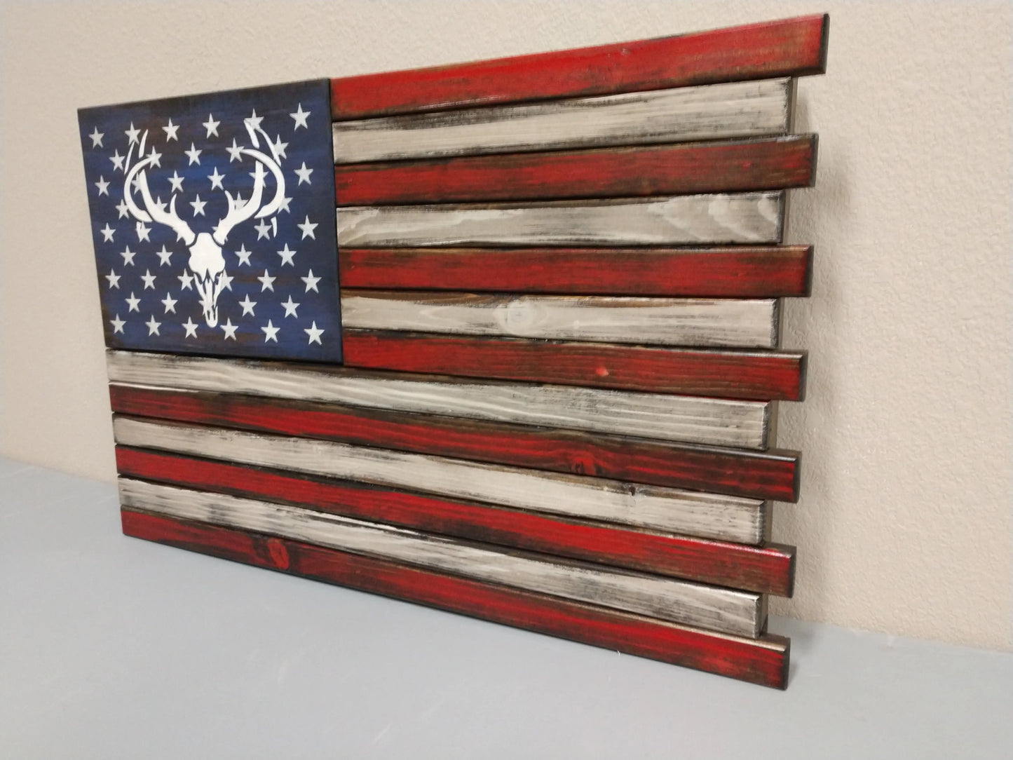 Small American Flag Hidden Safe