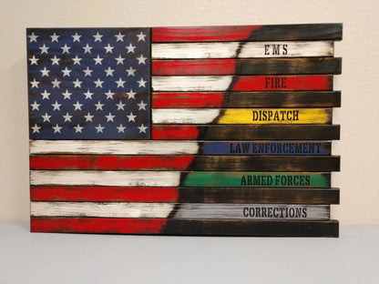 First Responder Heroes Hidden Flag