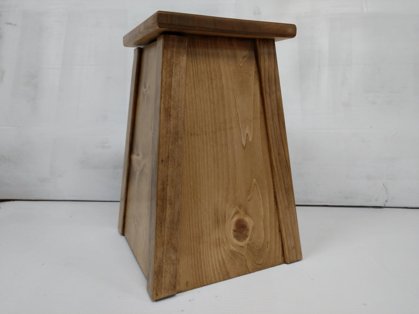 Wooden Hidden Gun Storage Lamp