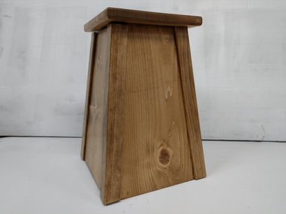 Wooden Hidden Gun Storage Lamp