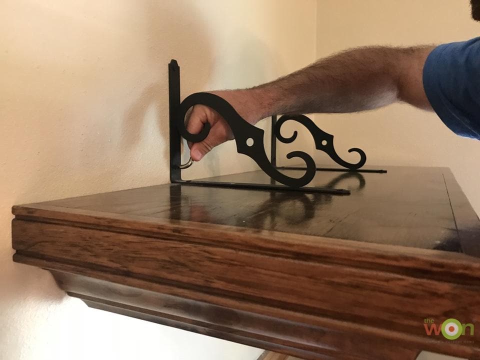 The Patriot Hidden Gun Shelf