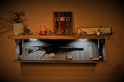The Patriot Hidden Gun Shelf