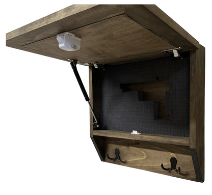 Rustic Mountain Hidden Gun Safe