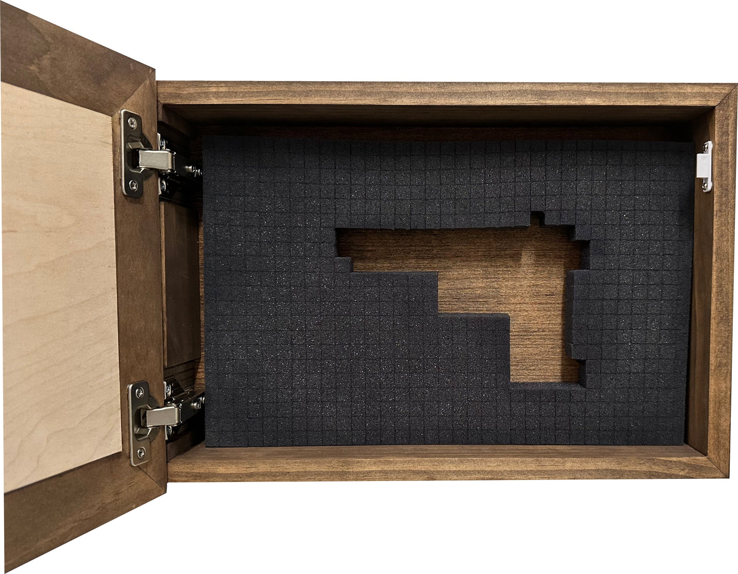 Farmer Patriotic Flag Gun Cabinet Firearm Storage