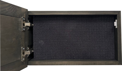 Black Decorative Gun Safe Cabinet