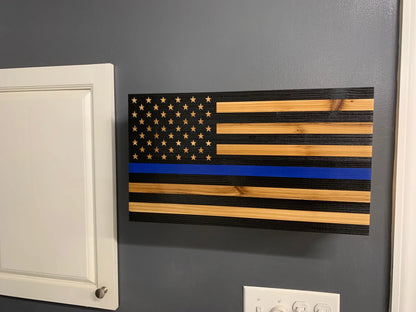 Police Blue Line Gun Safe