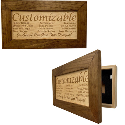 Early American Natural Hidden Gun Safe