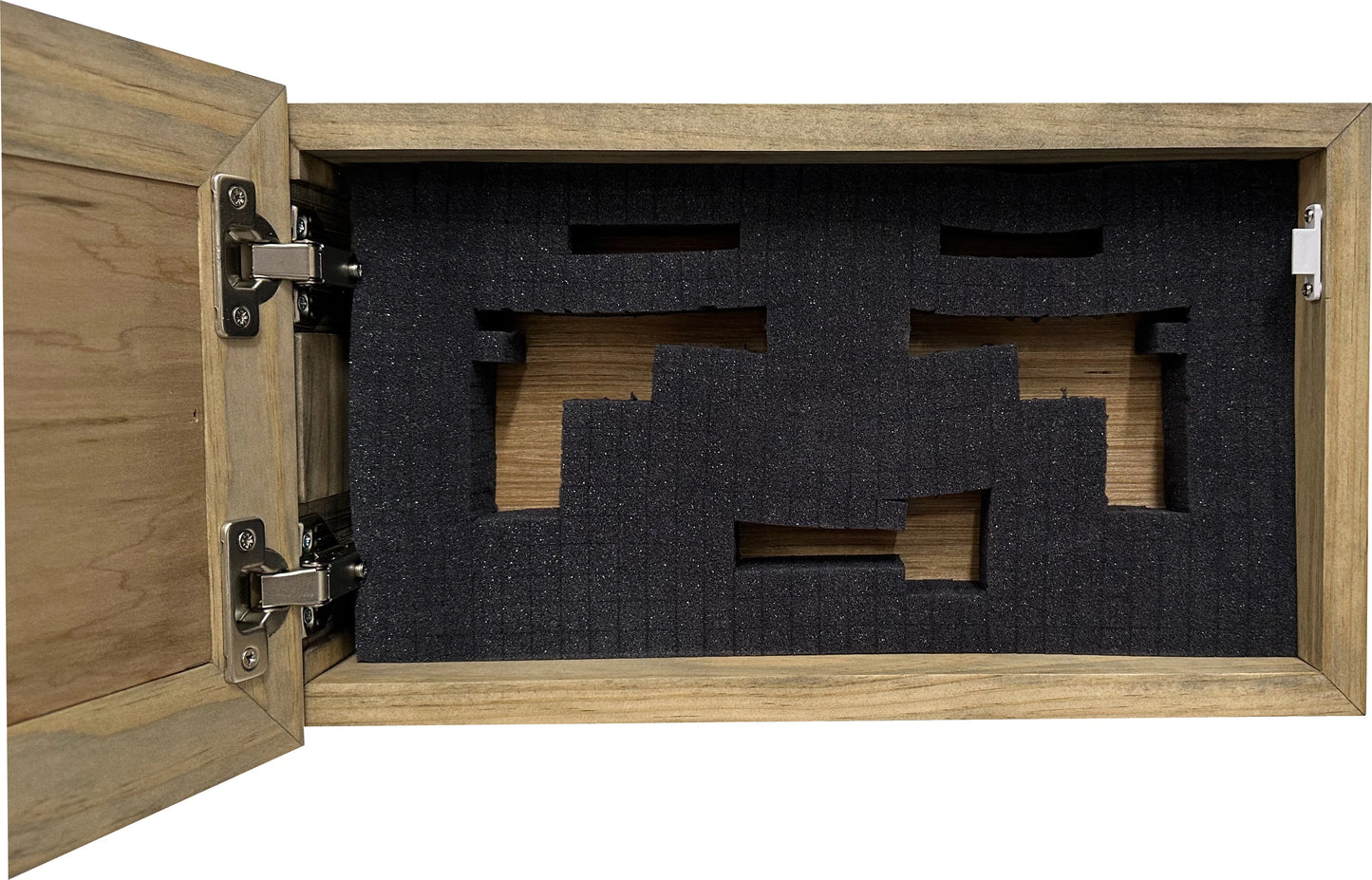 Ebony Decorative Gun Safe Cabinet