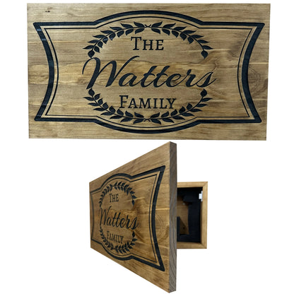 Custom Family Name Gun Cabinet