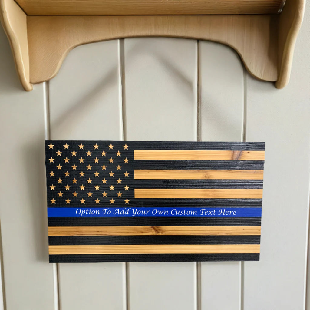 Police Blue Line Gun Safe