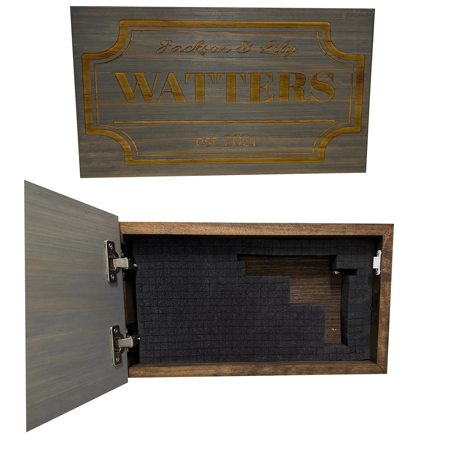 Hidden Family Name Gun Cabinet