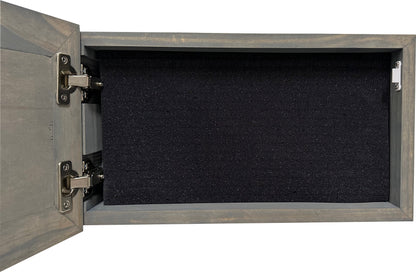 Gray Decorative Hidden Gun Safe
