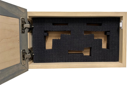 Gray Natural Hidden Gun Safe