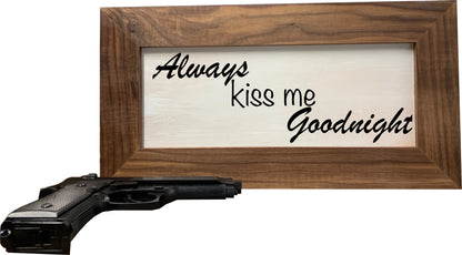 Personalized Love Hidden Gun Cabinet
