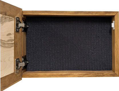 Iwo Jima Flag Gun Cabinet Firearm Storage